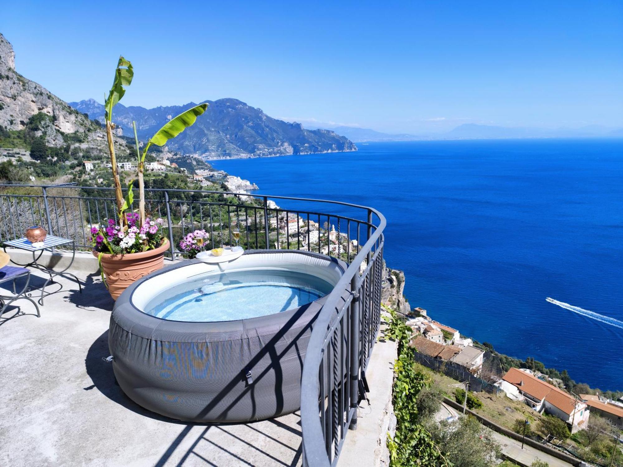 Villa Alba D'Amalfi - The Dawn One Step From The Heaven Exteriér fotografie